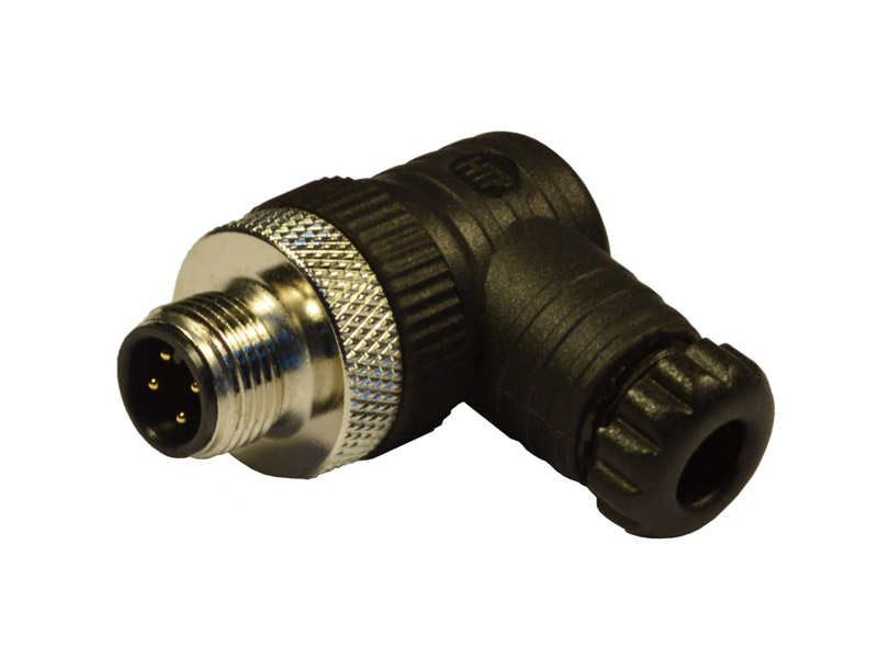Connettore circolare M12 a cablare 90° - Relintek