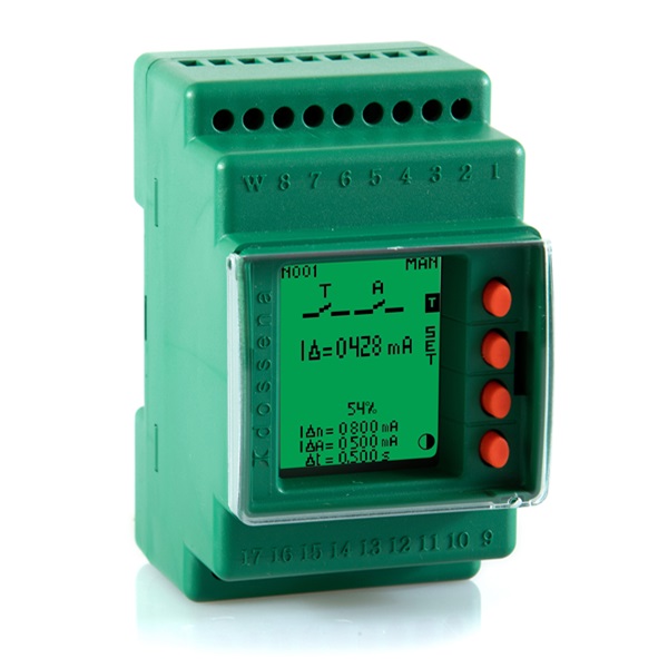 Relè differenziale tipo F modulare DER4F/2D - Relintek